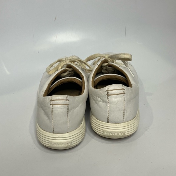Cole Haan grand crosscourt ll leather sneakers white size 8.5 - Picture 4 of 7